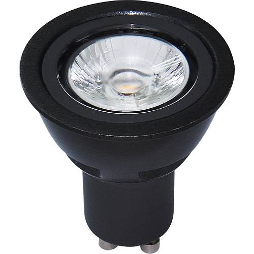 LAMPADA LED GU10 7,5W 4000K 60° 660LM NERA - MCA 21661