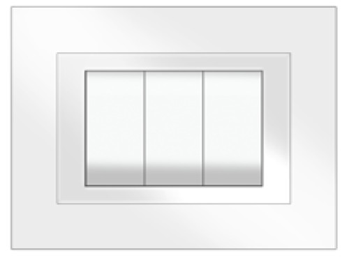PLACCA FLEXI ELITE 3M ALL WHITE AN.BIANCO - NUV 5703/AW