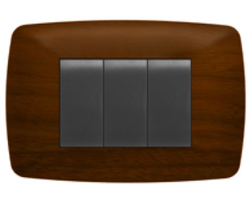PLACCA BRIO 3M LEGNO SCURO - NUV 3203/LS