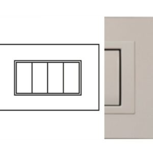 PLACCA ELITE MATT 4M SABBIA - NUV 5704/SAB