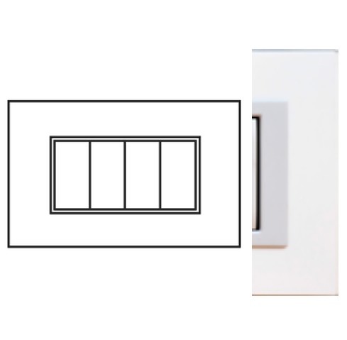 PLACCA ELITE MATT 4M LATTE - NUV 5704/LA