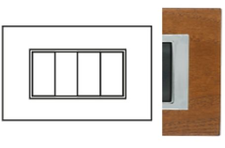 PLACCA FLEXI ELITE 7M LEGNO SCURO - NUV 5707/LNS