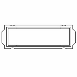 ANELLO 7M PLAIN BIANCO - NUV 5500/7FX/WH