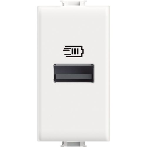 MATIX - CARICATORE USB TIPO A 1M BIANCO - BTI AM4191A