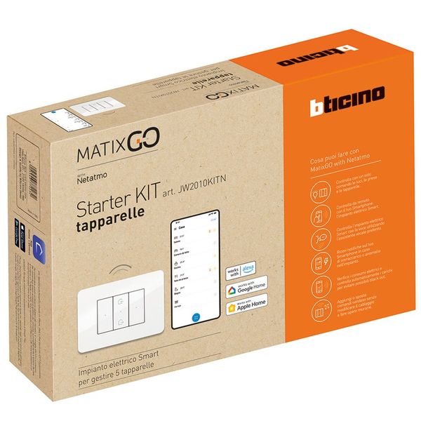 MATIXGO - STARTER KIT TAPPARELLE NEW BIANCO - BTI JW2010KITN