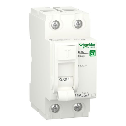 INT DIFF RESI9 RCCB 2P 25A 30MA AC PURO - SNR R9R21225