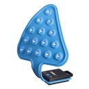 LAMPADA LED FLESSIBILE 15 LED MAGNETICA IN ABS E SILIC.3FUNZ - FRV 0309/15