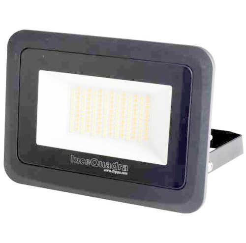 SQUARE LED 50W PROIETTORE NERO TRASPARENTE - CFG EL131