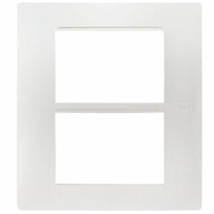 PLACCA FLEXA 3+3 mod.BIANCO - UTD 11823.BN