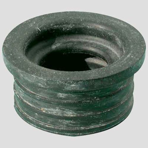 MORSETTO IN GOMMA NERA PER CURVE TECNICHE D.40 50MM - CARD 0514440