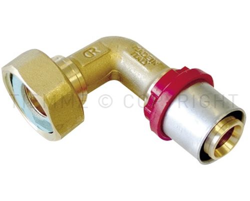 1660BP RAC CURVO CON GIRELLO E GUARNIZIONE D.20X2,0-1/2" - TIE 1651033