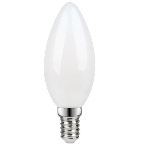 LAMPADA OLIVA FILOLED OPALE 4,5W E14 2700K 470LM - MCA 21738