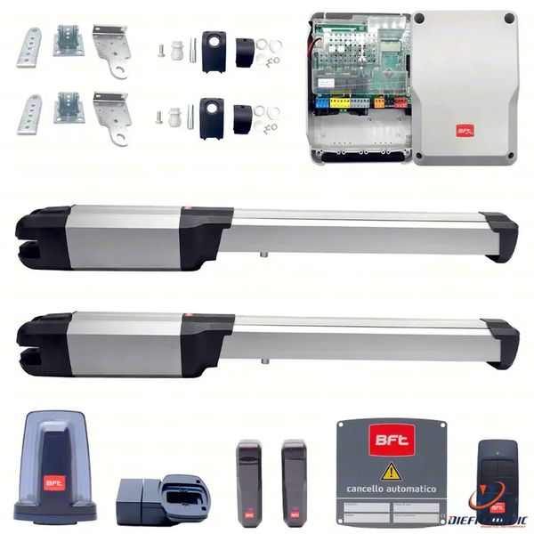 KIT CANCELLO BATTENTE 24V MAX 700KG 4MT PHOBOS BT KIT B40 - BFT 2614860