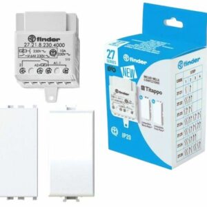 KIT RELE' INTERRUTTORE CON TITAPPO MATIX E PLANA - FIN 272182304000POA