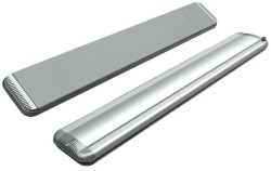 STUFA A RESISTENZA 2400W DA PARETE IP55 155X20,1X5,8CM ALL.A - MOE 9824S