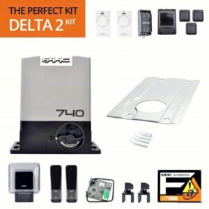 CANCELLO SCORREVOLE DELTA2 KIT PERFECT 230V MAX 500KG - FAA 105914