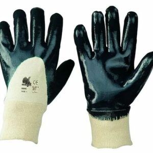 GUANTO DA LAVORO NBR DPI2 BLU POLSO DORSO AREATO TG.9 - SCM 6303/9