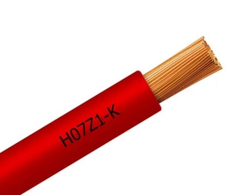 CAVO ANTINCENDIO H07Z1-K 1X1.5 ROSSO ARMONIZZATO PRIVO DI AL - CDR CAVOANTINC1X1.5RO