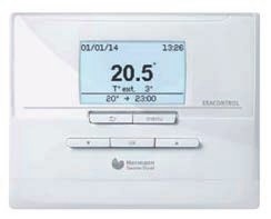 EXACONTROL E7R C CRONOTERMOSTATO SETT. VERS. RADIO - HSD 0020135102