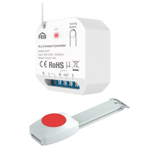 KIT CHIAMATA EMERGENZA WIRELESS FEB EASY - NUV 9307/SOS