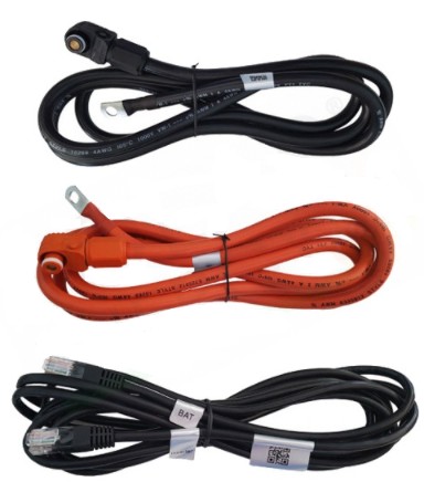 KIT CAVI DI CONNESSIONE TRA 2 BATTERIE 1,5MT ZST-CABLE-1,5M - ZCS ZST-CABLE-1.5M-IP65