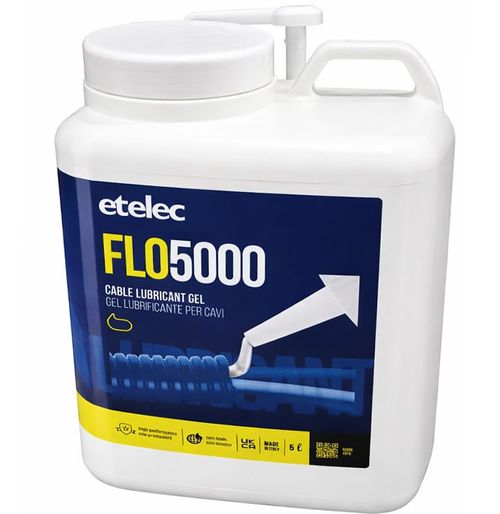 GEL LUBRIFICANTE PER POSA CAVI FLACONE 5LT - ETL FL5000