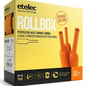 GUAINA TERMORESTRINGENTE 12/4 ARANCIONE BOX - ETL RBS120