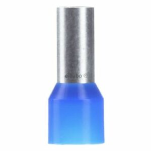 TERMINALE A BUSSOLA ISOLATO DIN 46228 T4 16MM² L2 12MM BLU - INR ICIAE1612