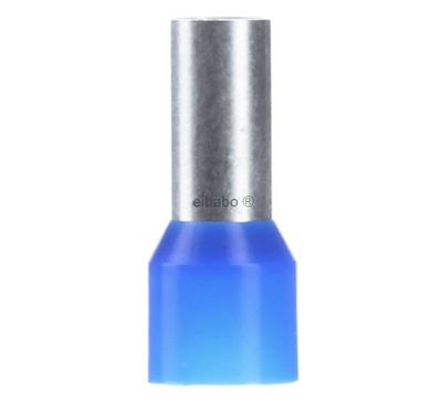 TERMINALE A BUSSOLA ISOLATO DIN 46228 T4 16MM² L2 12MM BLU - INR ICIAE1612