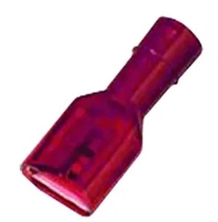 INNESTO FEMMINA TUTTO ISOLATO 0,5-1MM² 6,3X0,8 ROSSO PC - INR ICIQ168FHVIPC