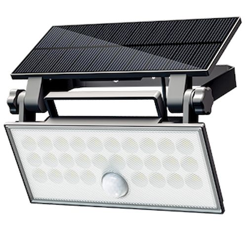 FARO SOLARE LED 60W 6500K 800LM CON SENSORE DI MOVIMENTO - LIFE FLFSW304B