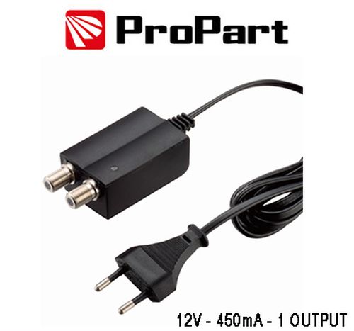 ALIMENTATORE TV 1 USCITA 12V 450MA - LIFE PEA12V-4502