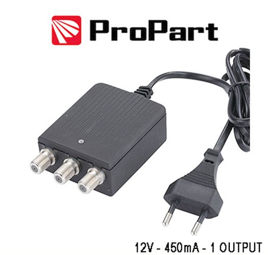 ALIMENTATORE TV 2 USCITA 12V 450MA - LIFE PEA12V-4503