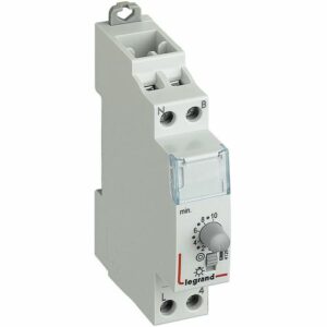 INTERRUTTORE ORARIO LUCE SCALA MODULARE 230V 16A - LEG 412602