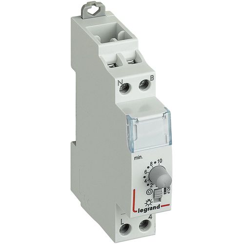 INTERRUTTORE ORARIO LUCE SCALA MODULARE 230V 16A - LEG 412602