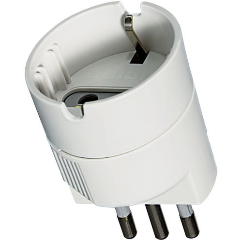 KIT - ADATTATORE SPINA 10A/PRESA P30 BCO - BTI S3623DE