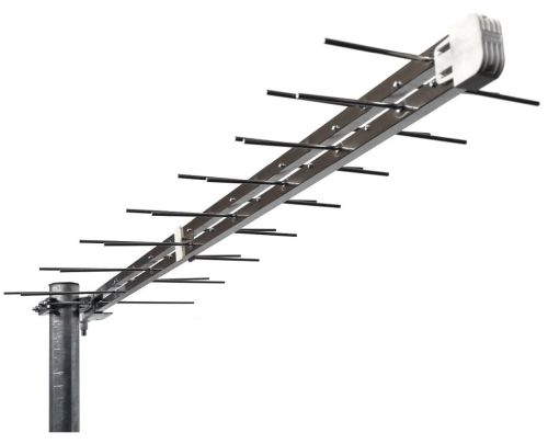 ANTENNA LOGARITMICA CON CONNETTORE "F" 90° K.21-48 EL.30 - ESM 45LN30F