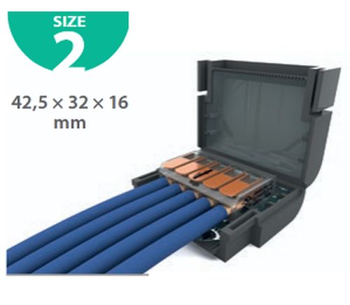 BOX IN GEL SHELLBOX FLAT 215 + CONNETTORE - ETL MJBF215