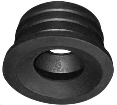 MORSETTO IN GOMMA NERA PER WC D.40X26/30/32 - DBR P04222632