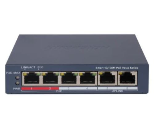 DS-3E1106P-EI/M SMART MANAGED POE 10/100 - HIK 301802985