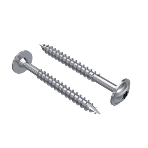 VITE LEGNO TC FLANG 8X20 A2 TX40 - INOX 98090808002