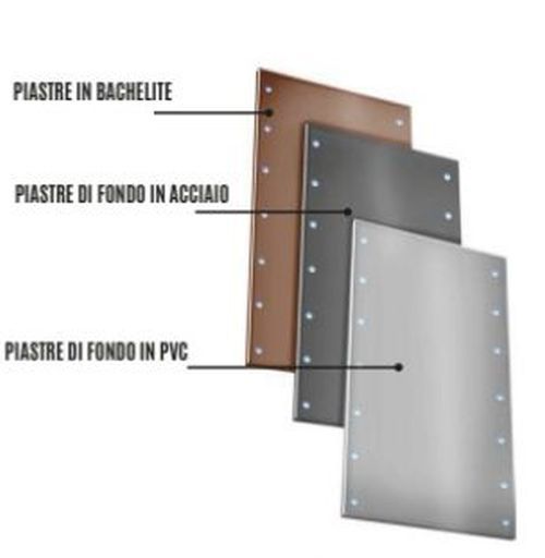 PIASTRA DI FONDO SP.5MM PER ARE/C - OEC N1ST0256
