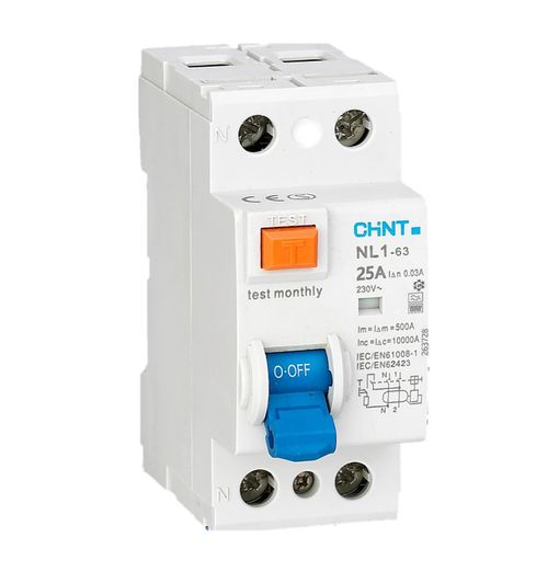 NL1-63/25-2P-A30 -DIFF PURO 2x25A 30mA - CHT 527234