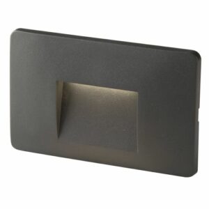 SEGNAPASSO INCASSO LED 3W CCT 290LM IP65 13X1X8,5CM ANTRACIT - F.EU INC-BREEN-503 ANT