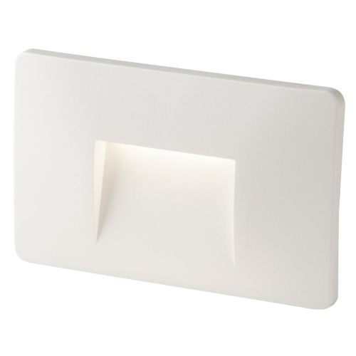 SEGNAPASSO INCASSO LED 3W CCT 300LM IP65 13X1X8,5CM BIANCO - F.EU INC-BREEN-503 BCO
