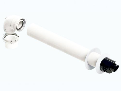 KIT CONDOTTO D.60/100 COASSIALE ASP/SCAR. IN PLASTICA X CALD - TEF 610KCCMULTIP55