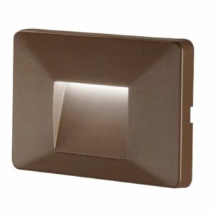 SEGNAPASSO INCASSO LED 3W CCT 290LM IP65 13X1X8,5CM BRONZO - F.EU INC-BREEN-503 BRO