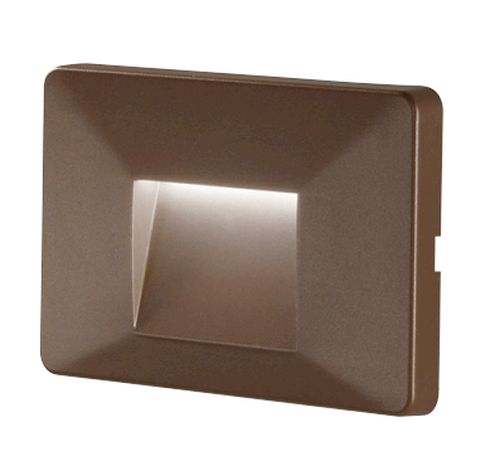 SEGNAPASSO INCASSO LED 3W CCT 290LM IP65 13X1X8,5CM BRONZO - F.EU INC-BREEN-503 BRO