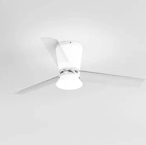 PLAFONIERA VENTILATORE LED 35W CCT 4500LM DIMM. 106,6X30CM - F.EU LED-EVEREST-FAN
