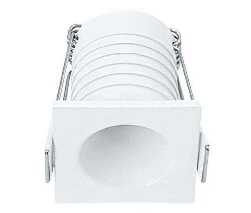 FARETTO INCASSO LED QUADRATO 3,5KW 4000K 200LM 30° BIANCO - BEN 4453